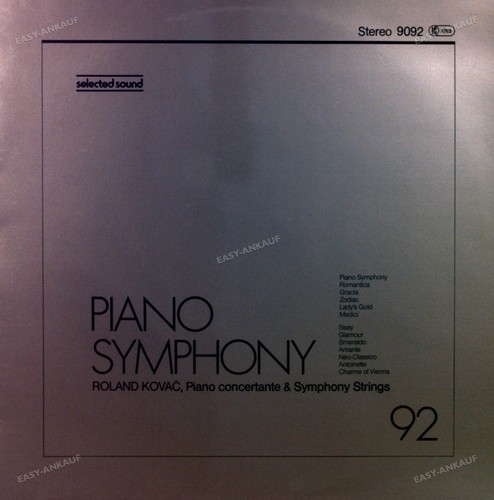 Roland kovac piano symphony - roland,