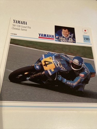Yamaha 500 yzr - 500, gp
