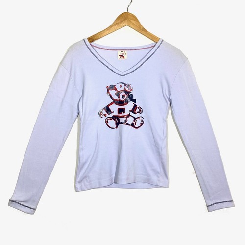 Top graphique ourson y2k cyber - top,