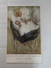 VARLIN AFFICHE GALERIE CLAUDE