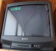 RARE Sony Trinitron Color TV