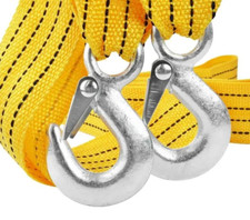 CORDE CABLE SANGLE DE REMORQUAGE TRACTION  3,5 m / 2 TONNES