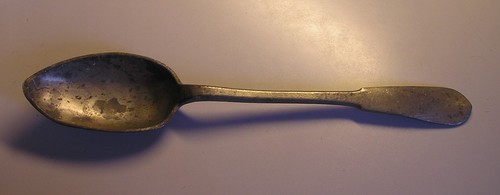 Cuillère ragout ancienne - cuillère, à