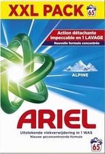 Ariel Alpine, Lessive en
