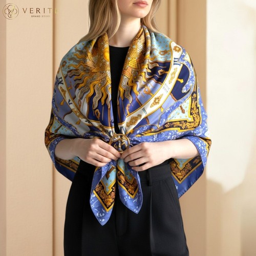 Rare vintage foulard - vintage, soie