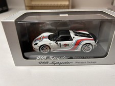 MINICHAMPS Porsche 918 Spyder Weissach  Martini 1/43