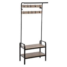 Meuble d'Entrée Vestiaire "Jano" 170cm Naturel