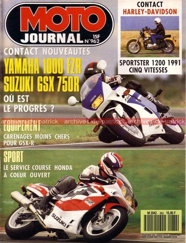 Moto journal 962 harley - moto,