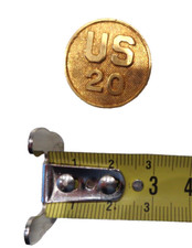 Disque de col, collar patch,  à identifier. U.S., Etats-Unis.. Original. WW.2.L4