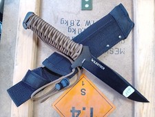 Couteau français Wildsteer TX Wild sable militaire bushcraft chasse paracorde