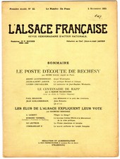 L'Alsace Française Revue