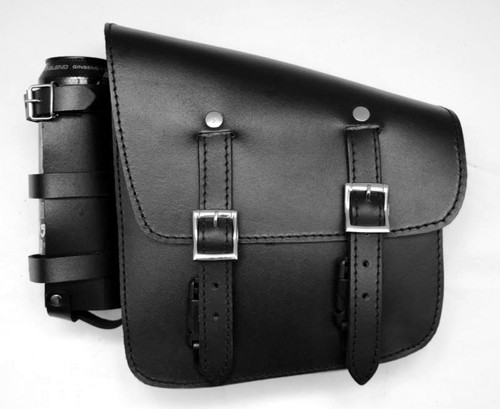 Sacoche latérale cuir - , +