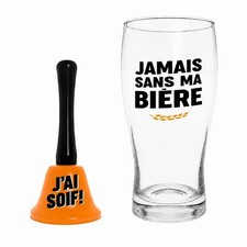 Coffret verre à bière 50 cl