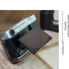 Demi-étui housse de protection en cuir PU pour Fuji XE5 design compact marron v