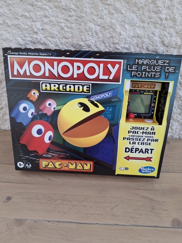 Monopoly pacman neuf hasbro - monopoly,