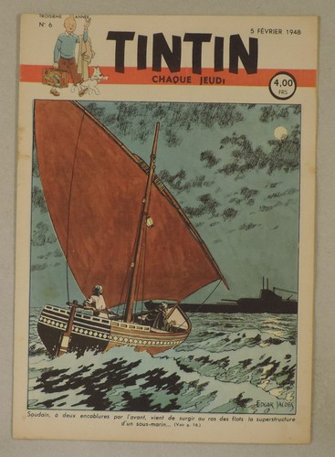 Tintin 1948 couv de - 6,