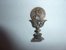 Beau sceau art déco en bronze