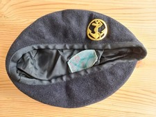 BERET NOIR TROUPES DE MARINE