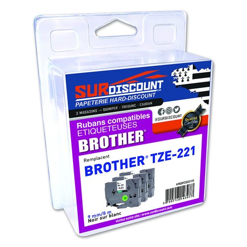 Lot rubans compatibles - 3,