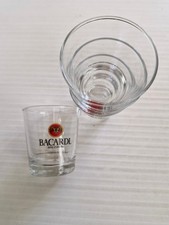Lot de 4 verres Bacardi