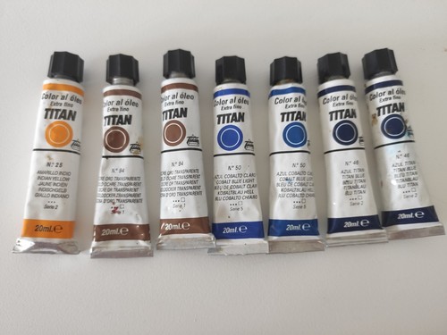 Lot tubes peinture à - tubes,