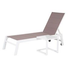 Set bain de soleil et table