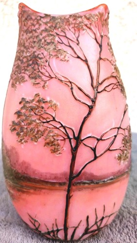 Vase legras verre - vase,