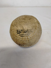 Balle De Softball Wilson Rubber Cover Made In Usa Vintage