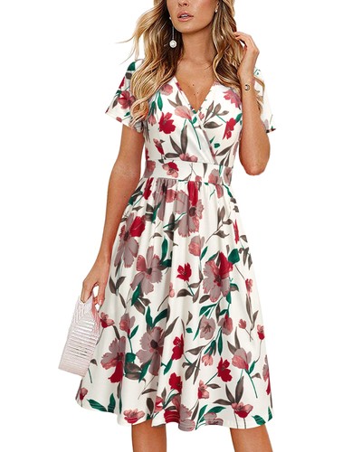Femme robe été manches - femme,