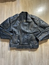 Perfecto Vintage en cuir noir