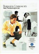 Publicité Advertising 057  1985  Burlington  pulls chaussettes