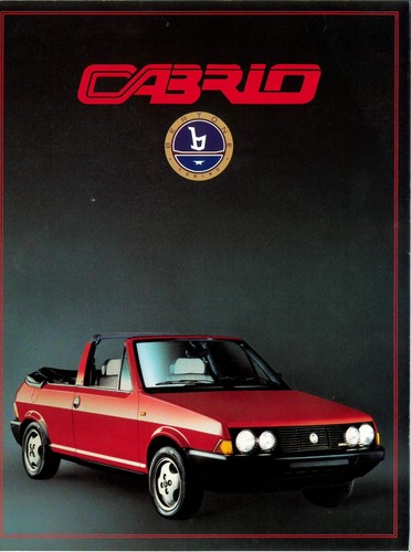 Catalogue brochure fiat - fiat, ritmo