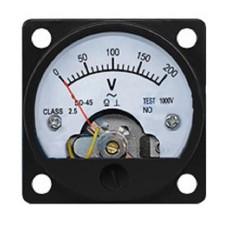 Voltmètre analogique - ac,