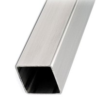 Tube carré inox - tube, coupé