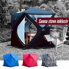 tente de camping facile à installer pour l'extérieur, tente de sauna portable