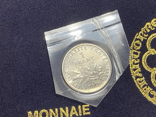 Monnaie franc 1980 unc - franc,