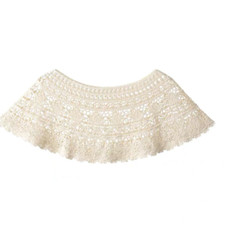 Femme Creux Tricot Enveloppant Étole Capelet Crochet Dentelle Soirée Châle Haut