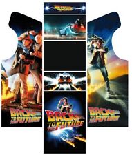 Stickers Borne Arcade (Mame ou Euro ou Personnalisé) - Retour Vers le Futur