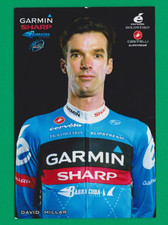 CYCLISME carte cycliste DAVID MILLAR  équipe GARMIN SHARP 2013
