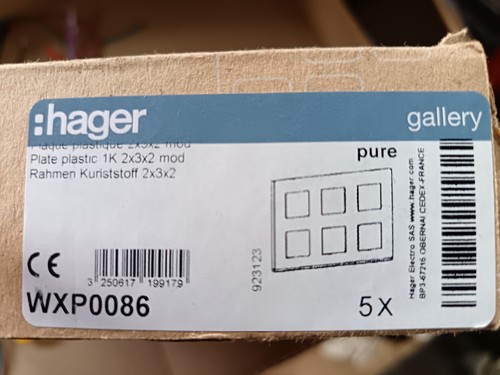 Plaque finition 2x3x2m pure - plaque,