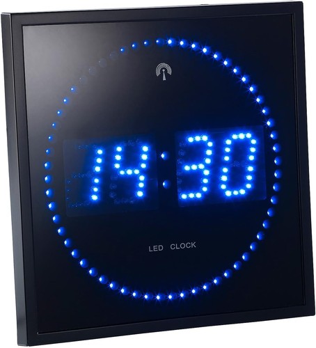 Horloge murale digitale - horloge,