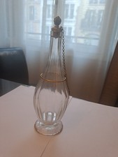 FLACON   signée  GEO  ROUARD  34 AVENUE DE L'OPERA PARIS   EN  CRISTAL  