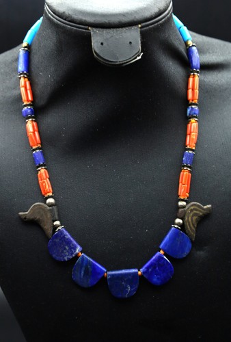 Collier ancien perles - , de