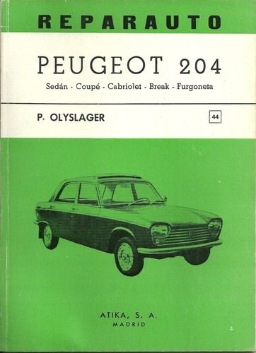 Reparauto peugeot 204 - reparauto,