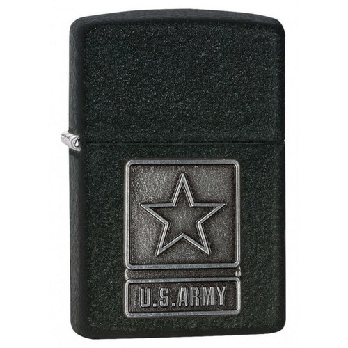 Zippo noir craquelé army - zippo,