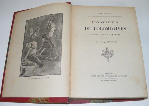 Ancien livre les voleurs - ancien,