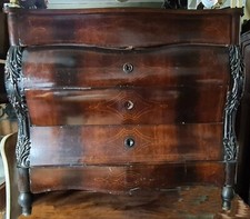 COMMODE DE BOIS PALISANDRO