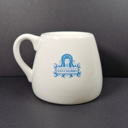 San churro white ceramic - churro,