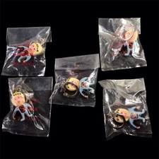 5 porte clés figurine Cosmonaute SINGER  Keychain Vintage 70’s Neuf