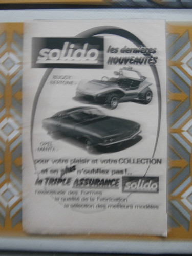 Publicité solido buggy - publicité,